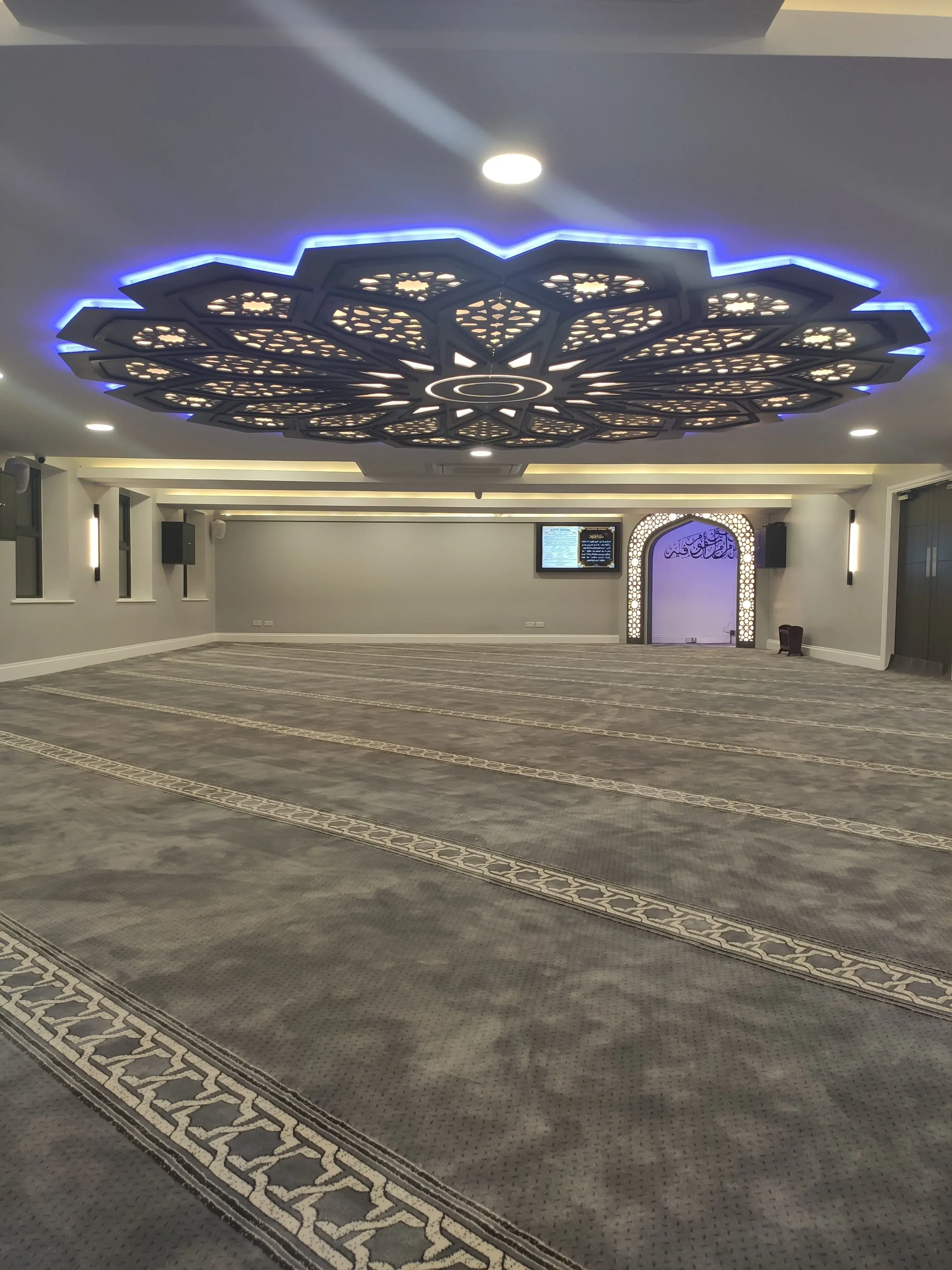 Masjid At-Taqwa prayer hall